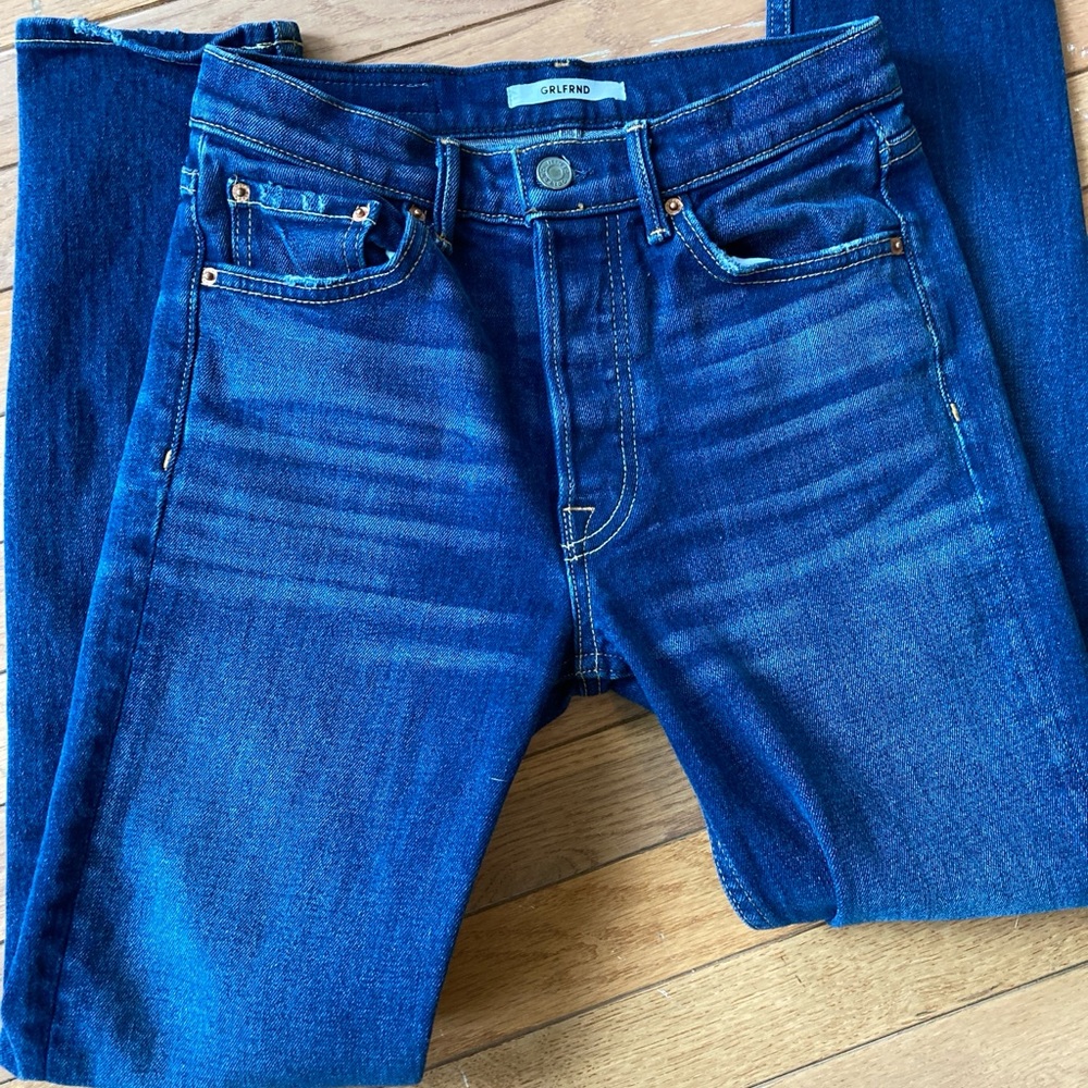 EUC GRLFRND Karolina button fly high waist jeans - Picture 1 of 15